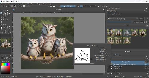Новый релиз ИИ плагина krita-ai-diffusion 1.7.1
