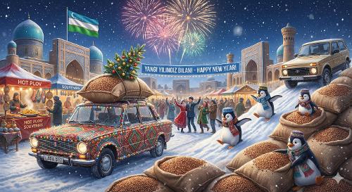 С наступающим Новым годом!
